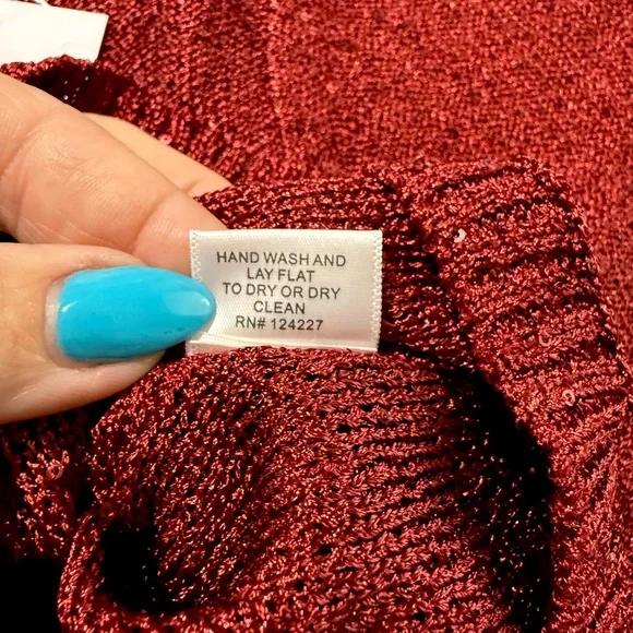 NWT MISA Los Angeles Darya Sparkle Sequin Crop Top in Lipstick Red Sz Medium